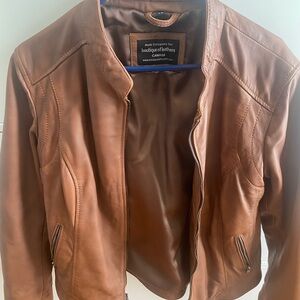 Boutique of Leathers Women's Brown Leather Jacket